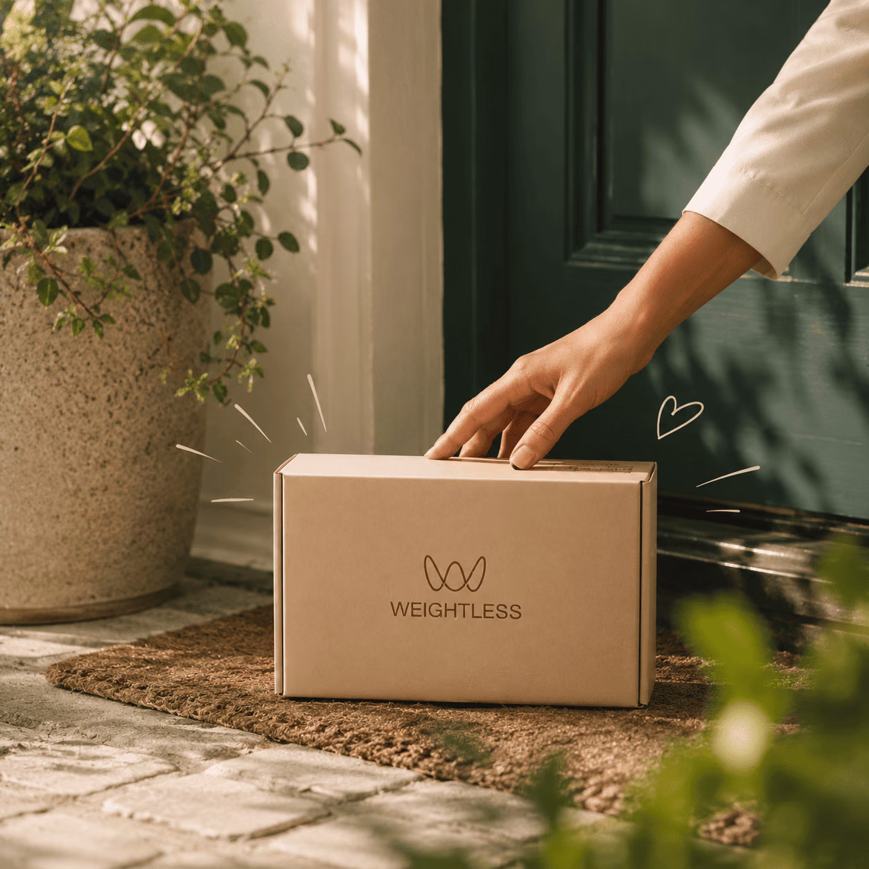 Weightless treatment delivered to your door